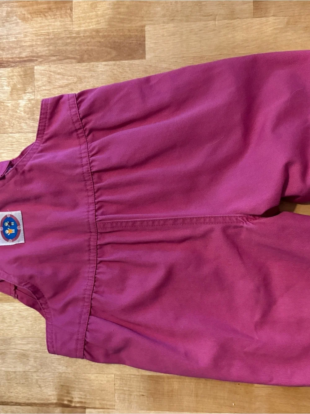 Vintage 90s Blues Clues OshKosh Pink Embroidered Overalls